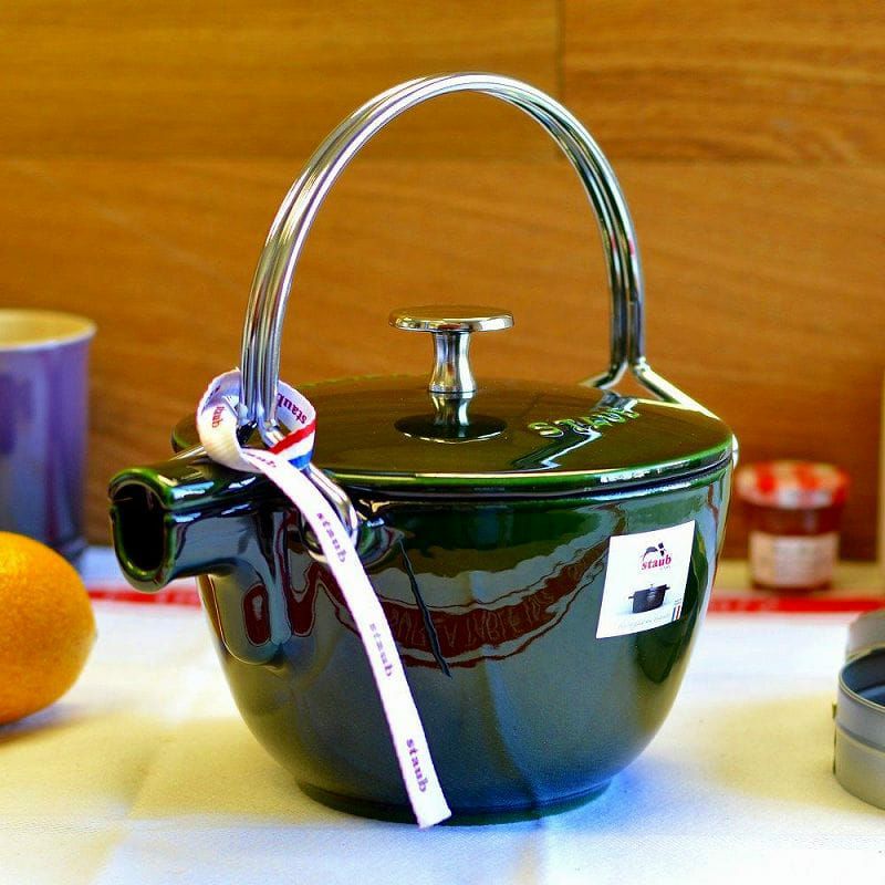 フランス ストウブ ヤカン ケトル 0.95L 黒(ブラック) Staub La