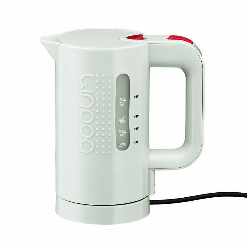 未使用bodum bistro 白　電気ケトル温度調整機能付き 正解の電気ケトル」これだったんだ！温度調整＆保温機能がついている