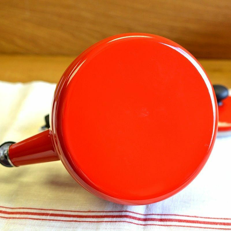 笛吹きケトル琺瑯シャンタールIH対応ビンテージホーローChantalEnamel-On-SteelVintageTeakettle37-VINT