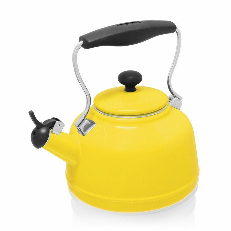 笛吹きケトル琺瑯シャンタールIH対応ビンテージホーローChantalEnamel-On-SteelVintageTeakettle37-VINT