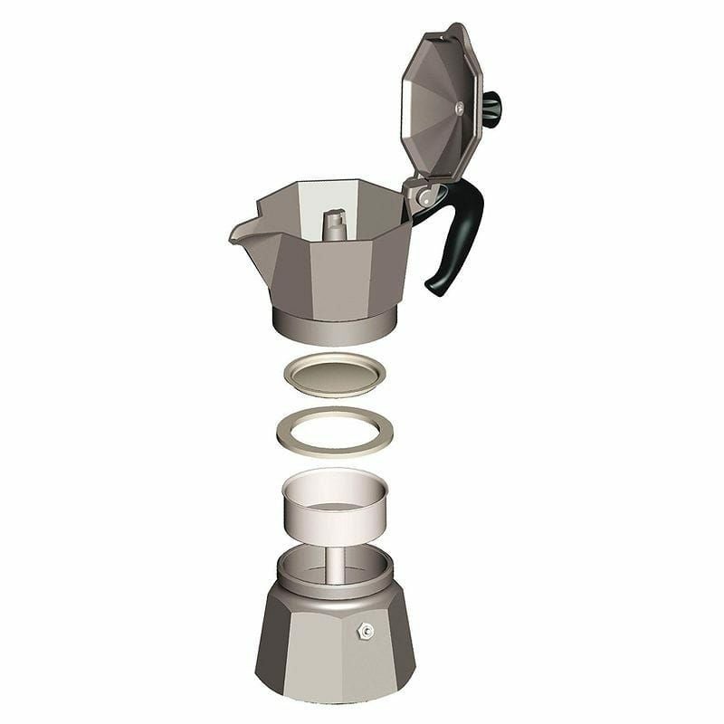 ビアレッティモカエキスプレス直火式エスプレッソメーカーイタリア製TheOriginalBialettiMokaE×pressMadeinItaly1-CupStovetopEspressoMakerwithPatentedValve