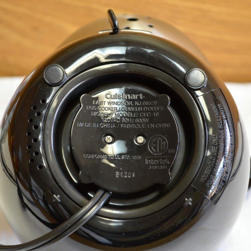 クイジナート エッグクッカー ブラック Cuisinart Stainless Steel Egg