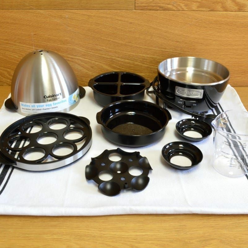 クイジナート エッグクッカー ブラック Cuisinart Stainless Steel Egg