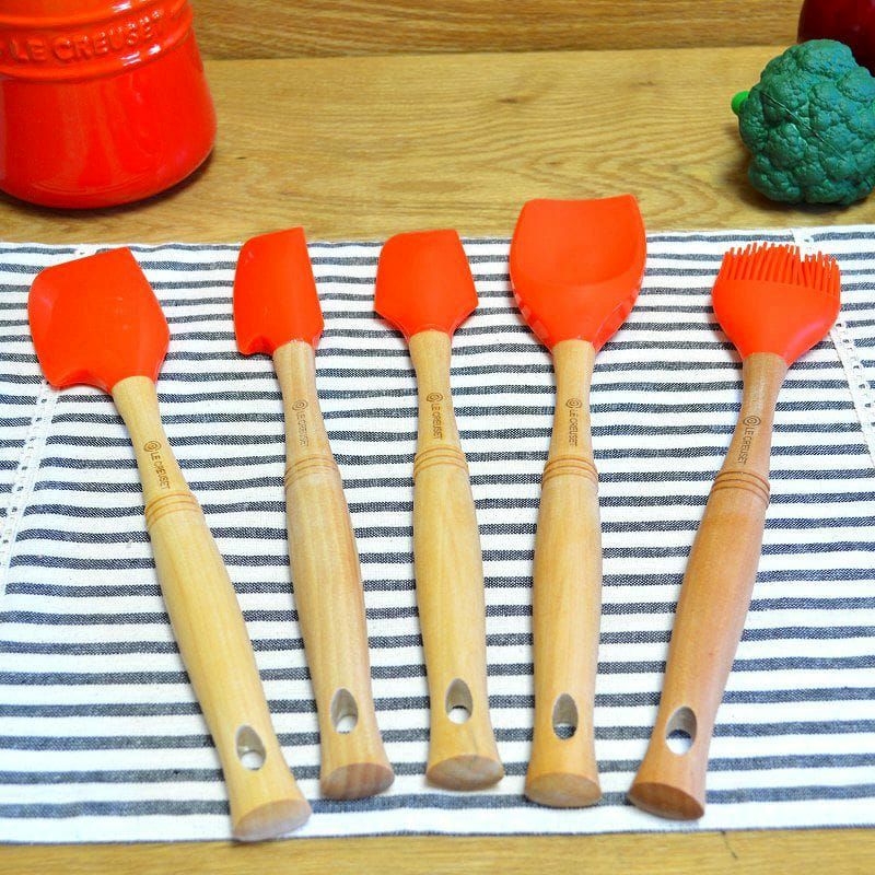 ルクルーゼシリコンクッキングツールセットLeCreusetSiliconeCookingToolsSet【RCP】