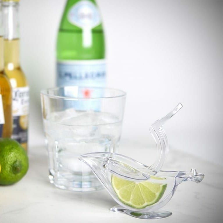 鳥の形をしたレモン絞り器 2個入 Press Art lemon and lime squeezer