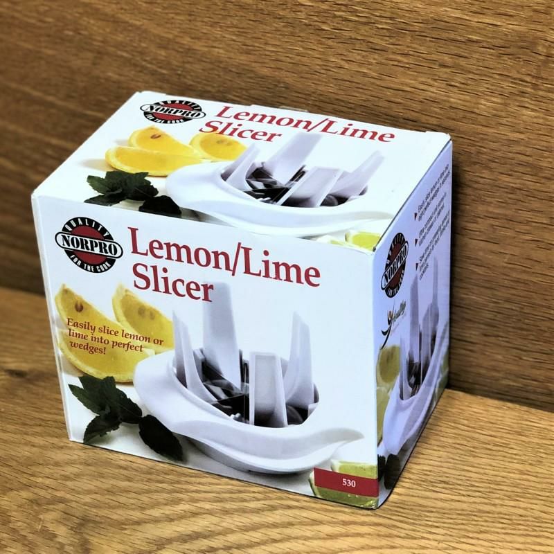 工芸品 Lemon スライサー レモンカッター 8等分 Norpro Lemon Lime Slicer