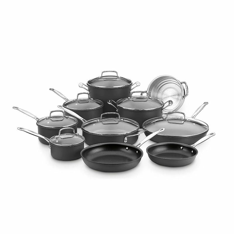 未使用　クイジナート Cuisinart 鍋　フライパン　7ピースセット Amazon.co.jp: クイジナート ステンレス鍋10点セット Cuisinart Chef's