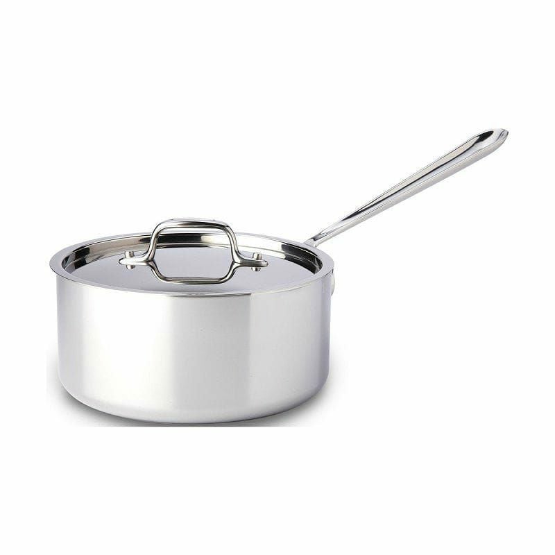 オールクラッド ステンレス鍋 3L 蓋付深底鍋 All-Clad Stainless Steel