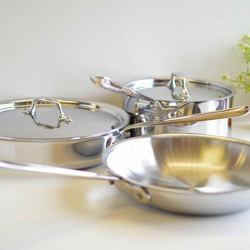 rctomi 　All-Clad オールクラッド　 mc2　両手鍋 All-Clad MC2 Professional Stainless Steel 9 Piece Cookware set