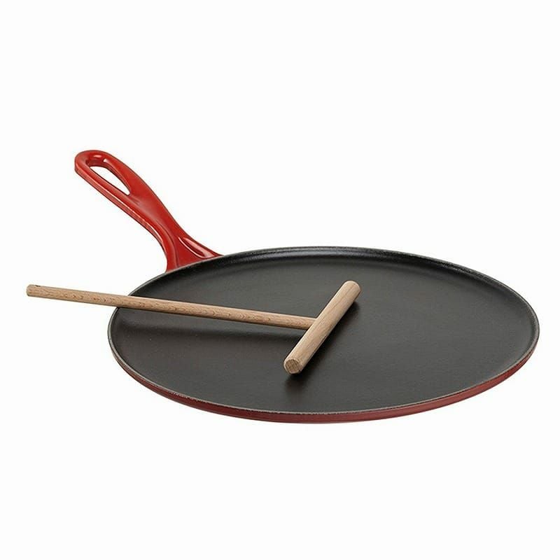 ルクルーゼ 27cm クレープパン Le Creuset Enameled Cast-Iron 10-2/3