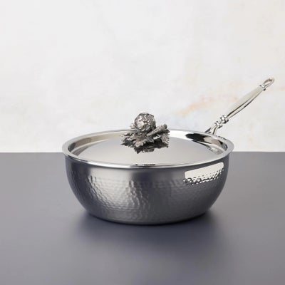ウイリアムズ・ソノマイタリアルフォーニステンレス製シェフズパンフライパンwilliams-sonomaRuffoniOpusPrimaHammeredStainless-SteelChef’sPan