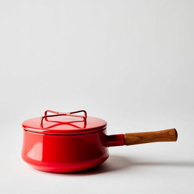 DANSK 赤い片手鍋 エナメルコーティング 片手鍋／DANSK(ダンスク)｜愛着を持ってずっと使いたいモノを集めた