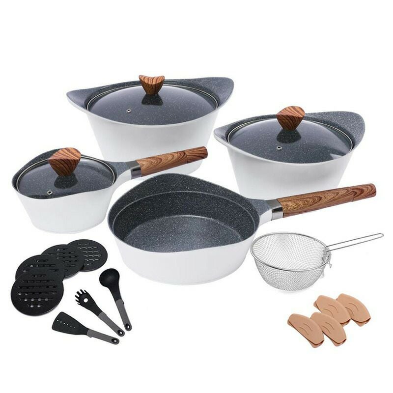 鍋 17点セット IH対応 クイジナート ステンレス フライパン Cuisinart
