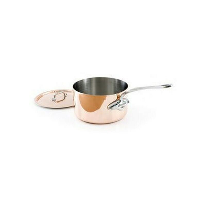 ムヴィエール モービル ソースパン 片手鍋 フタ付 14cm 1.1L 銅 1.5mm