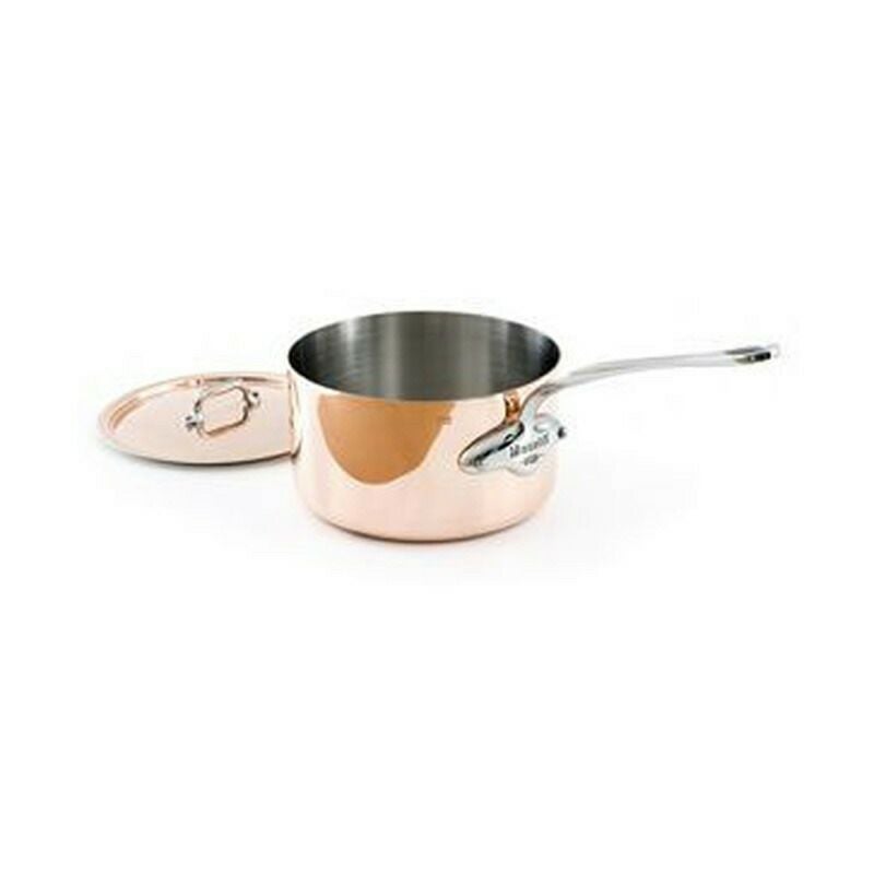 Mauviel ムヴィエール ソースパン M150C 片手鍋 14cm ムヴィエール モービル ソースパン 片手鍋 フタ付 14cm 1.1L 銅 1.5mm