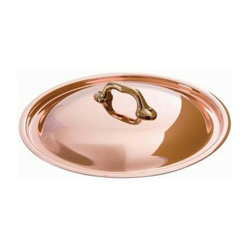 フタ20cm銅1.5mm厚2層ムビエルフランスMauviel6529.20M150BLid