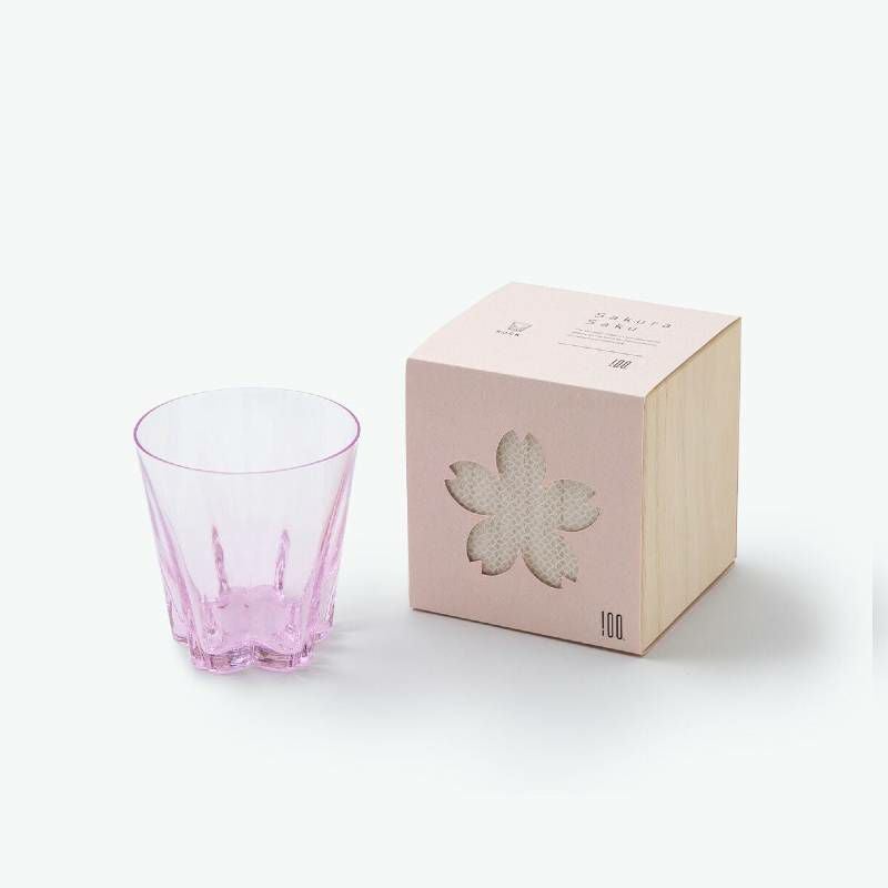 さくらさく サケグラス 桜色 100% SAKURASAKU GLASS SAKE | アルファ
