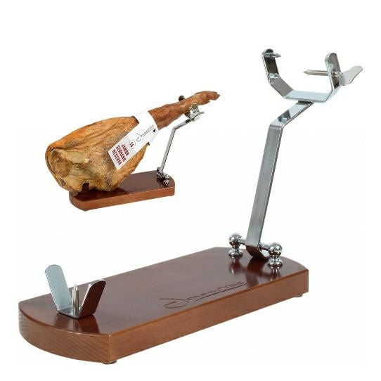 ハムスタンド台生ハム原木ホルダープロシュートレストランFoldingHamStandJamonprivewithNon-slipPads-TheOriginalHamHolderforSpanishHamsandItalianProsciutto