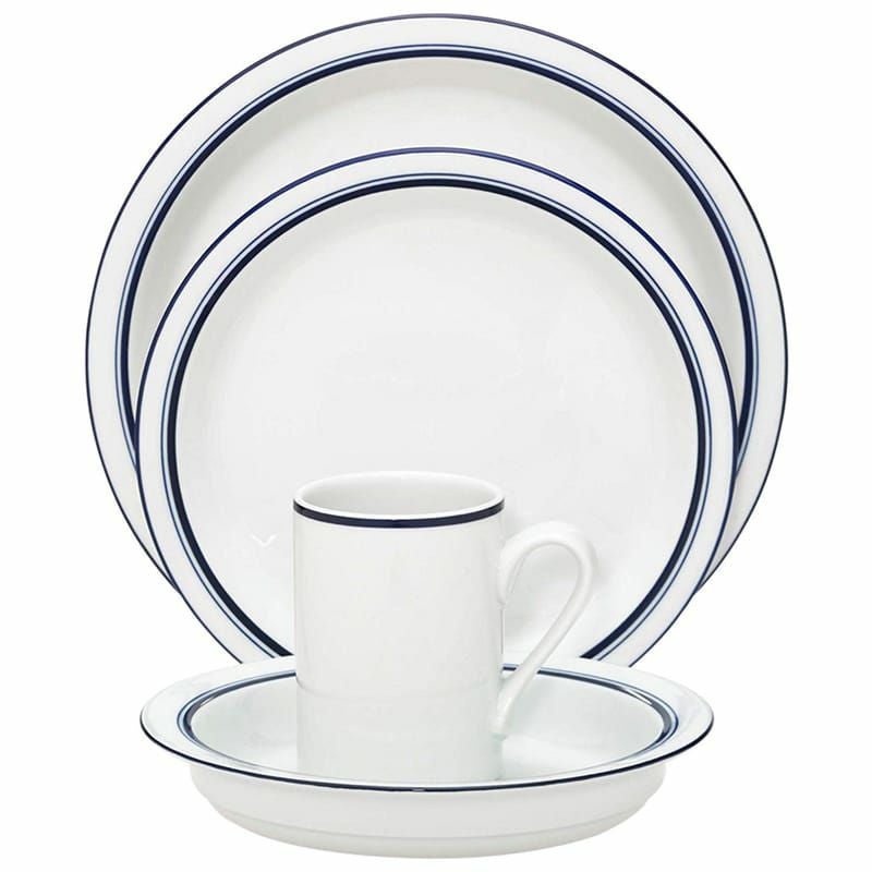 DANSK食器セット（ホワイト・ネイビー） DANSK（ダンスク） BISTRO（ビストロ）シリアルボウル 13cm 2点セット