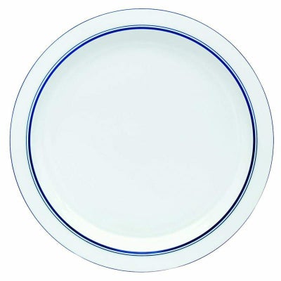 ダンスクサラダプレート皿クリスチャンハウンブルーラインDanskChristianshavnBlueSaladPlate