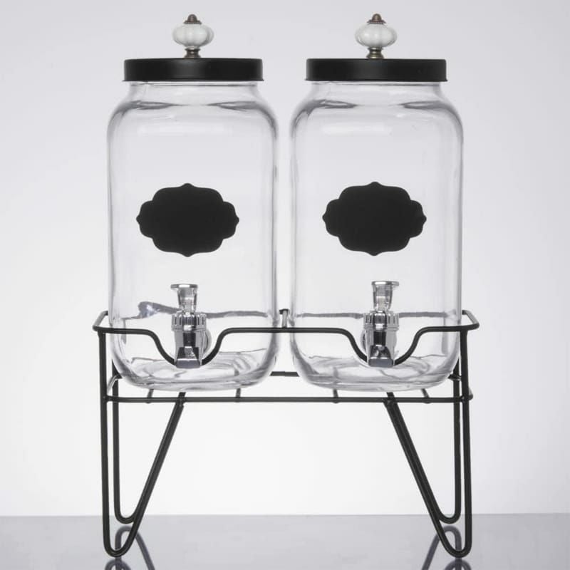 Vollrath ドリンクディスペンサー 2容器　業務用　ドリンクディスペンサー ドリンクサーバー ダブル ディスペンサー 20L×2 パドル攪拌 冷却機能