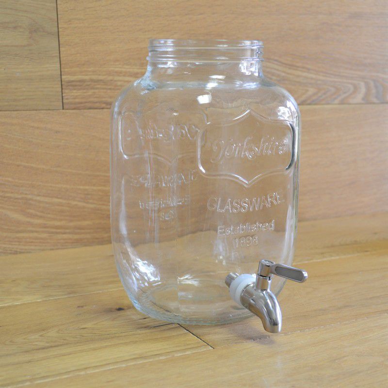 ドリンクサーバーダブルメイソンジャーガラスビバレッジディスペンサー3.8L2個セットステンレス蛇口メタルスタンドチョークボードOutdoorGlassBeverageDispenser2PackwithSturdyMetalBase-DoubleDrinkDispensers(Packof2,withSteelSpigot)