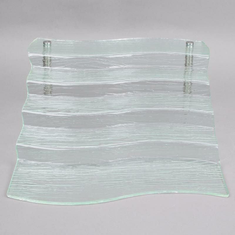 ディスプレイスタンド5段ステップ階段アクリルカフェレストランバイキングビュッフェTablecraftAW5CristalCollectionAcrylic5StepWaterfallRiser808AW5