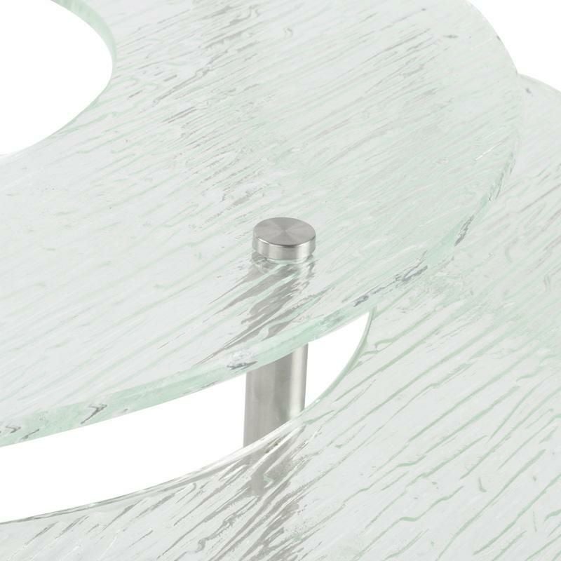 ディスプレイスタンド半円型3段アクリルライザーカフェレストランバイキングビュッフェTablecraftA11CristalCollection3PieceHalfMoonAcrylicRiserSet808A11