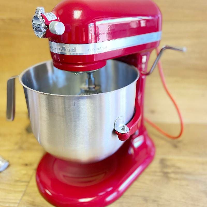 キッチンエイドスタンドミキサーコマーシャルシリーズ7.6L大容量DCモーター搭載業務品質KitchenAidKSM89908-QtCommercialBowl-LiftStandMixer家電