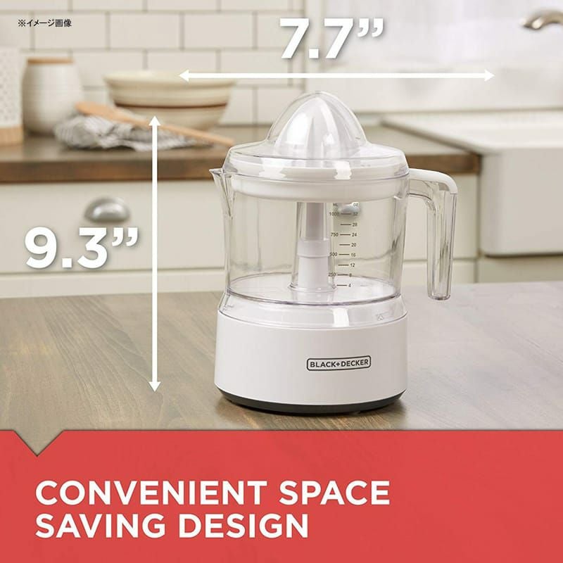 ブラック・アンド・デッカーシトラスジューサー1LBLACK+DECKER32ozCitrusJuicer,White,CJ650W