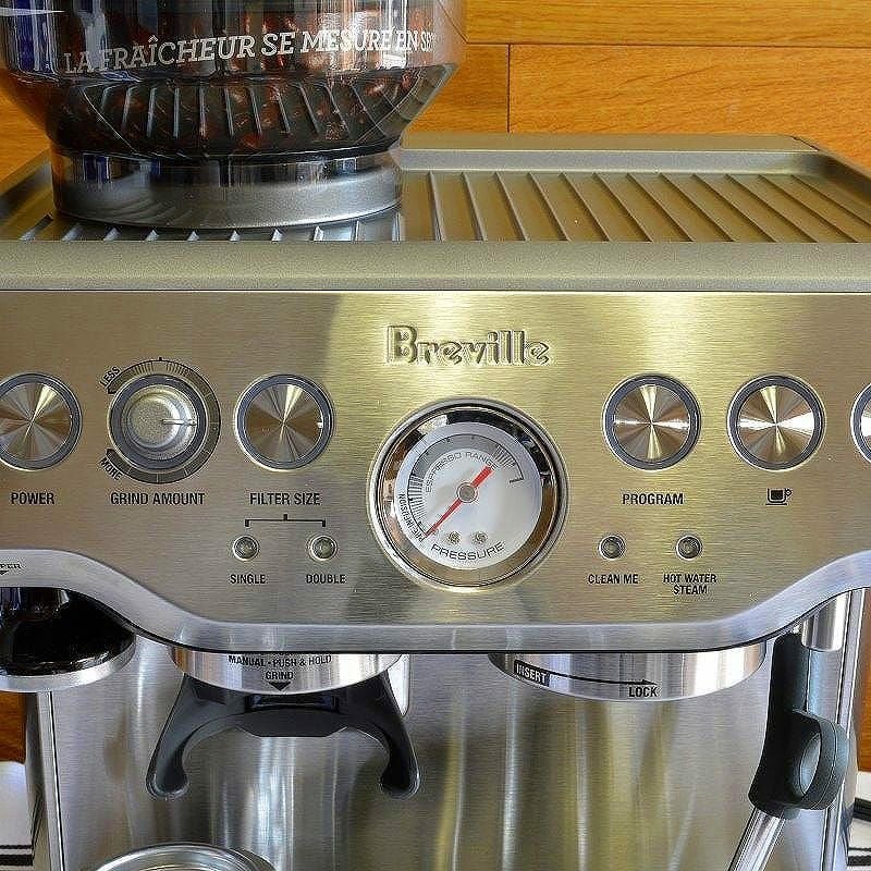 Breville エスプレッソマシン コーヒーマシン BES870X d5356 楽天市場】家庭用 エスプレッソマシン ブレビル社 豆挽き付 シングル