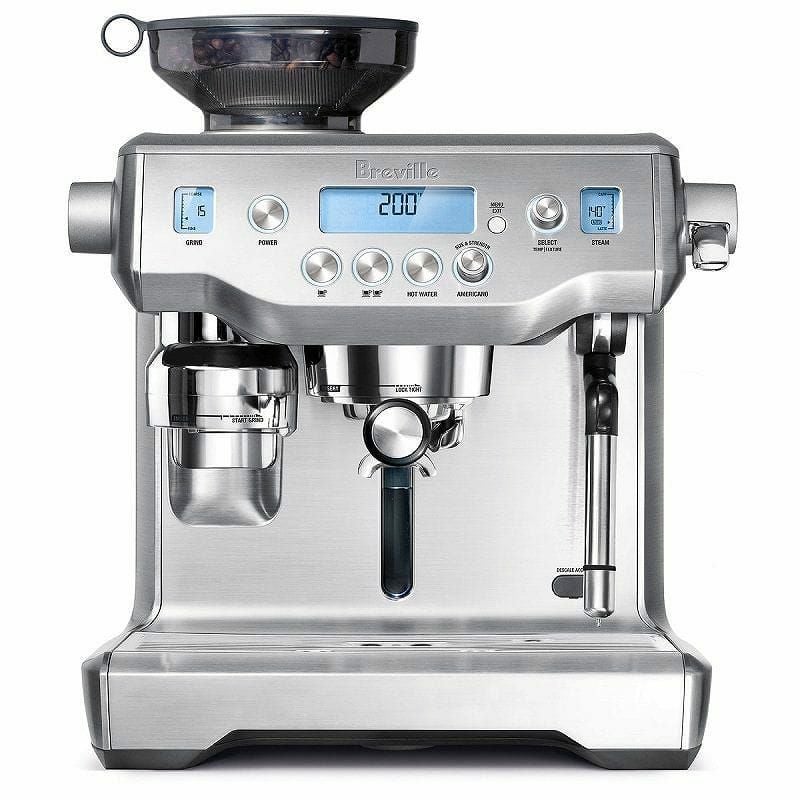 Breville エスプレッソマシン ステンレス Breville Bambino Stainless Steel Espresso Maker Silver BES450BSS