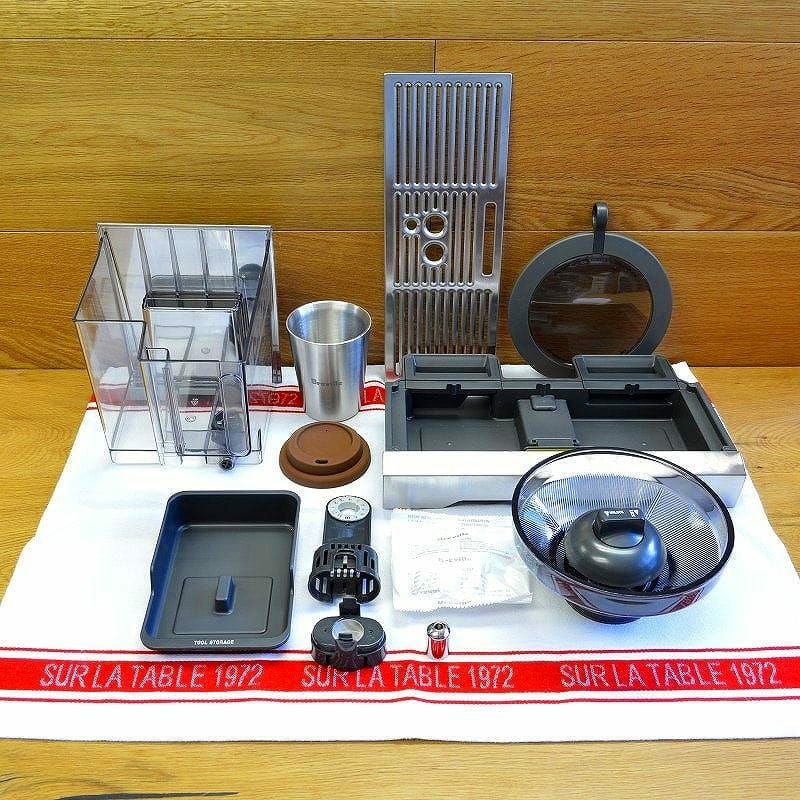 家庭用 エスプレッソマシン ブレビル セミオートマチック 豆挽き付