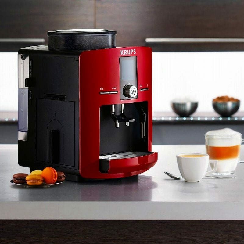 クラップス 全自動豆挽き付エスプレッソマシン カプチーノ KRUPS