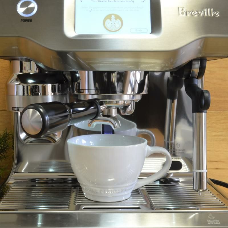 エスプレッソマシン本格ブレビルオラクルタッチコーヒーマシーンガクトBrevilleOracleTouchAutomaticManualCoffeeMachineBES990家電