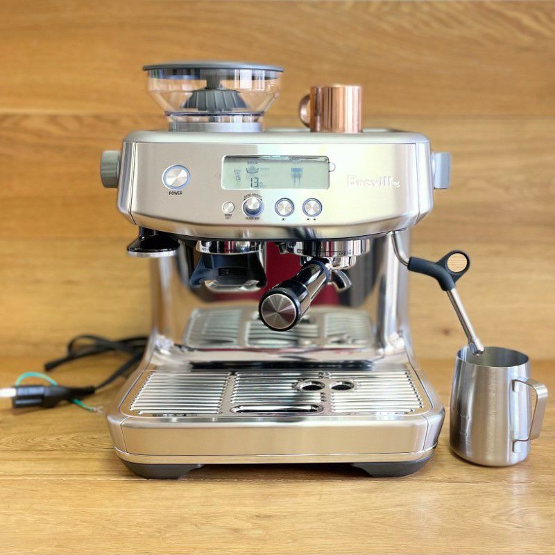 Breville 870 エスプレッソマシン + 昇圧器セット Breville BES870XL Barista Express – Whole Latte Love