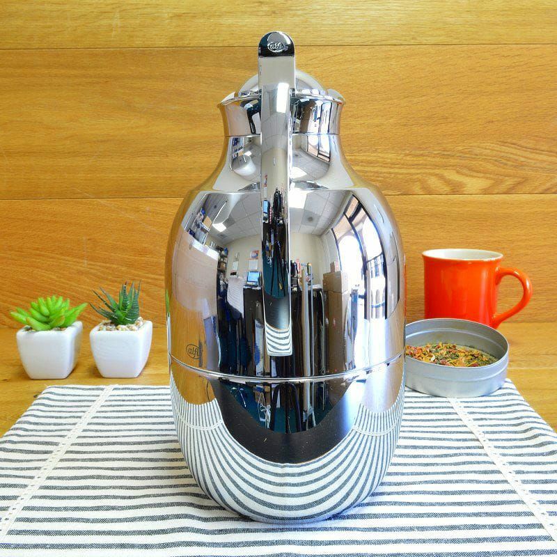 ALFIJUWELクロムメッキ真鍮サーマルカラフ50オンス