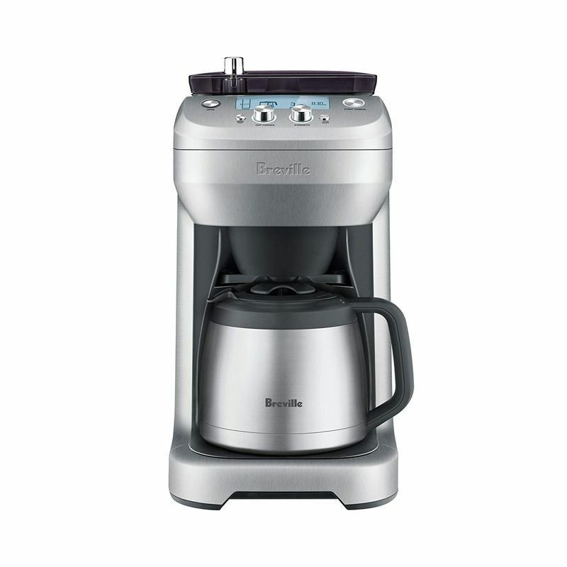 【送料無料】ブレビル保温カラフェ12カップコーヒーメーカーBrevilleBDC650BSSGrindControl