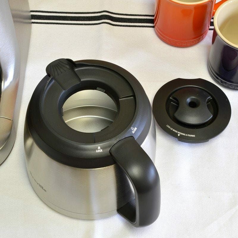 ブレビル ステンレスカラフェ 12カップ 豆挽き付コーヒーメーカー
