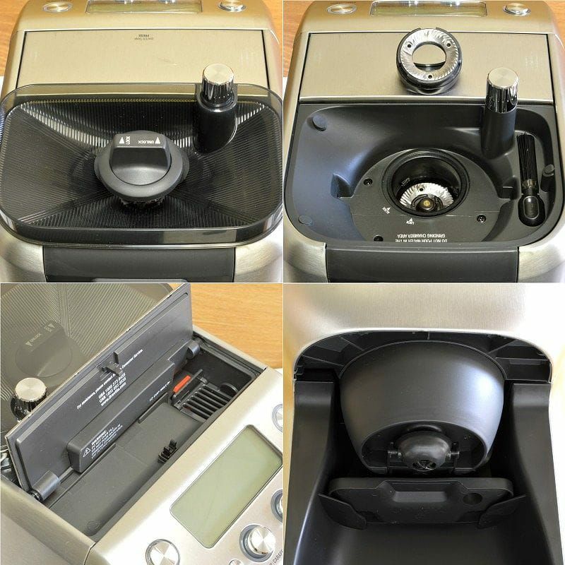 ブレビルステンレスカラフェ12カップ豆挽き付コーヒーメーカーBrevilleBDC650BSSGrindControl家電