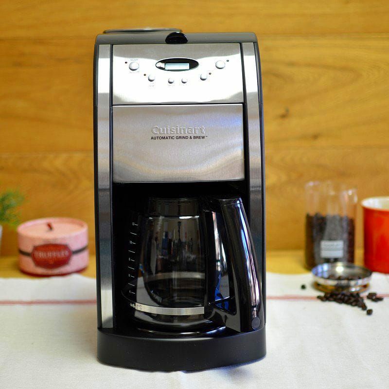 クイジナート コーヒーメーカー ガラスカラフェ 豆挽き付 12カップ