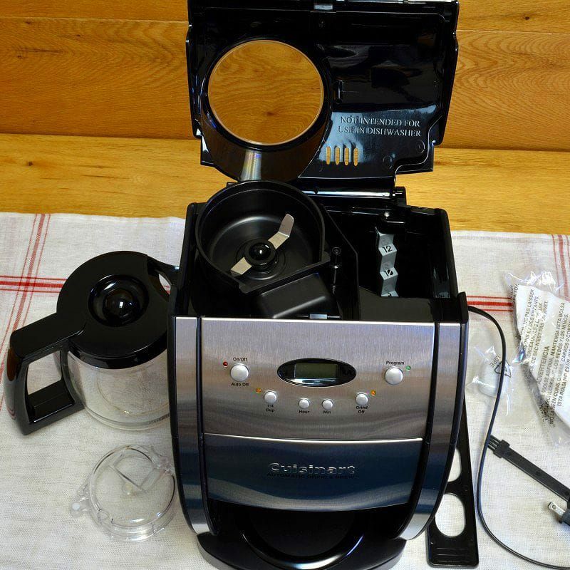 クイジナート コーヒーメーカー 12カップ ミル付き 全自動 タイマー