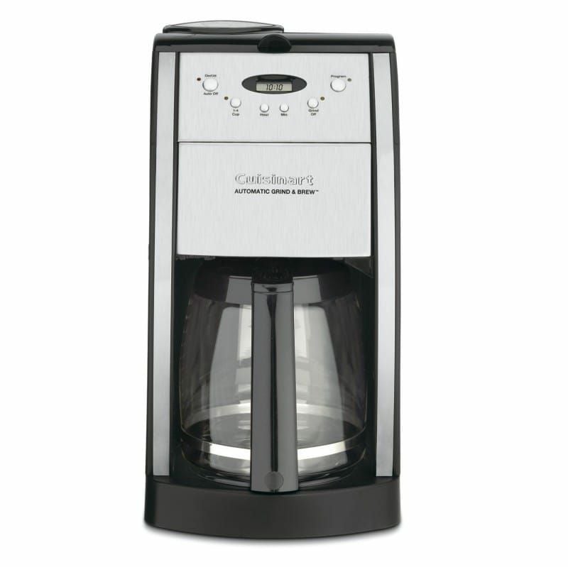 Cuisinart クイジナート 全自動コーヒーメーカー クイジナート コーヒーメーカー ガラスカラフェ 豆挽き付 12カップ
