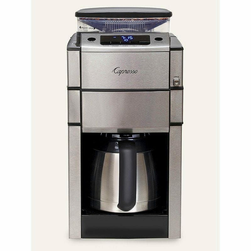 カプレッソ コーヒーメーカー 豆挽き付 ガラスカラフェ Capresso