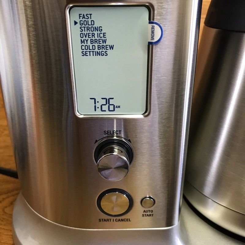 ブレビルプレシジョンコーヒーメーカーBrevillePrecisionBrewerThermalBDC450BS家電