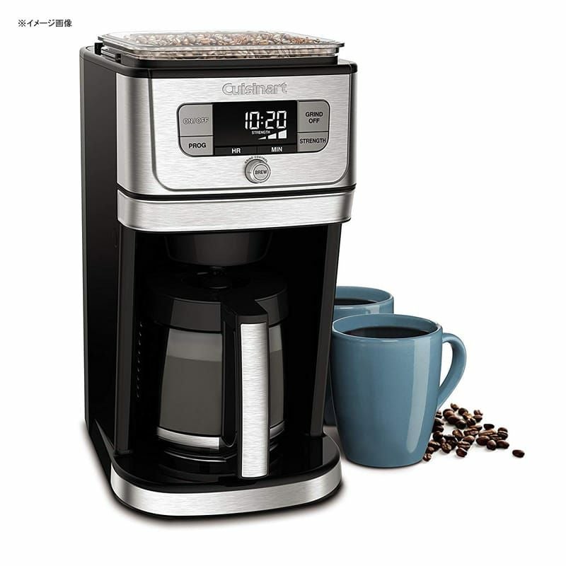 Cuisinart コーヒーメーカー ミル付き クイジナート 豆ひき ミル付 全