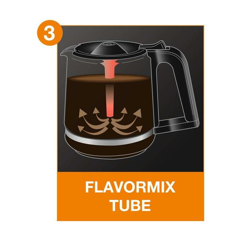 コーヒーメーカー12カップガラスケトルタイマー付クラップスブラックKRUPSEC321CoffeeMachine,12-CupProgrammableCoffeeMaker,ProfessionalPermanentGold-Tone,ThermobrewTechnology,Black家電