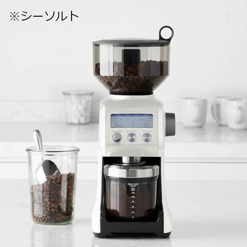 ブレビルスマートグラインダーエスプレッソフレンチプレス豆挽きBrevilleBCG820BSSXLTheSmartGrinderProCoffeeBeanGrinder家電