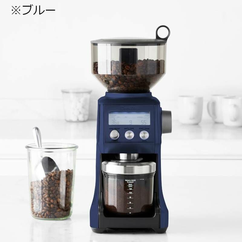 ブレビルスマートグラインダーエスプレッソフレンチプレス豆挽きBrevilleBCG820BSSXLTheSmartGrinderProCoffeeBeanGrinder家電