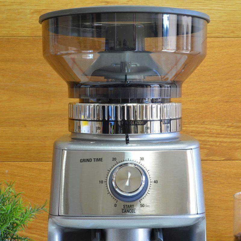 豆挽き ブレビル社 電動ミル グラインダー 60段階調整 1秒単位で設定